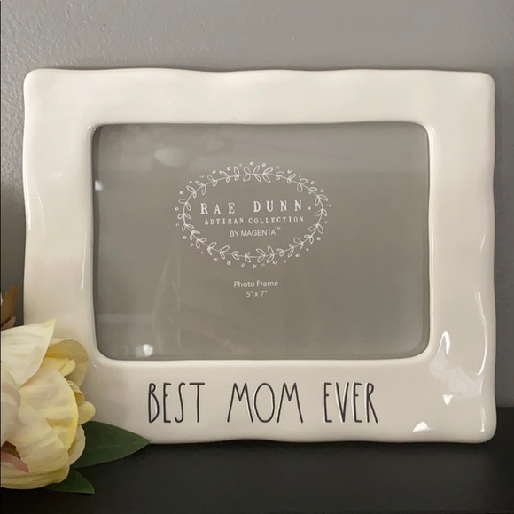 Rae Dunn "Best Mom Ever" Frame - Picture 2 of 5